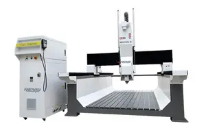 Rensi REU1325ATC-HZ CNC med hög Z-axel, Verktygsväxlare, T-spårsbord (1300 X 2500 mm)