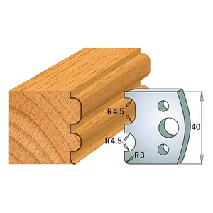 CMT - TB-90 stål 40x4 Nr 007, 1 par Verktygsstål