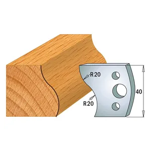 CMT - TB-90 stål 40x4 Nr 009, 1 par Verktygsstål