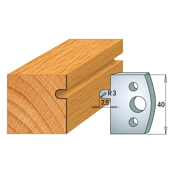 CMT - TB-90 stål 40x4 Nr 010, 1 par Verktygsstål