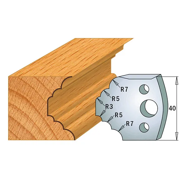 CMT - TB-90 stål 40x4 Nr 021, 1 par Verktygsstål
