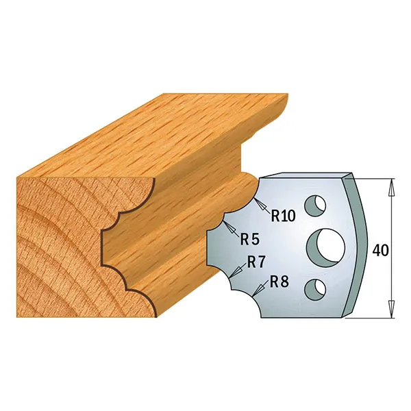 CMT - TB-90 stål 40x4 Nr 022, 1 par Verktygsstål