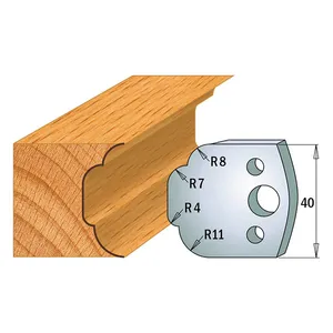 CMT Profilstål UNI SP 40x4 Nr 023, 1 par