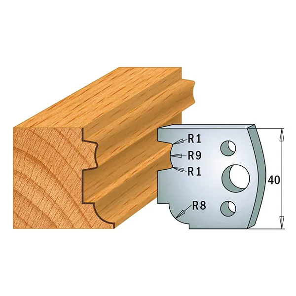CMT - TB-90 stål 40x4 Nr 026, 1 par Verktygsstål