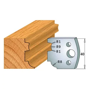CMT - TB-90 stål 40x4 Nr 026, 1 par Verktygsstål