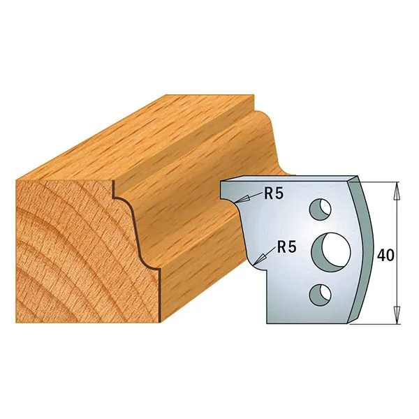 CMT - TB-90 stål 40x4 Nr 031, 1 par Verktygsstål