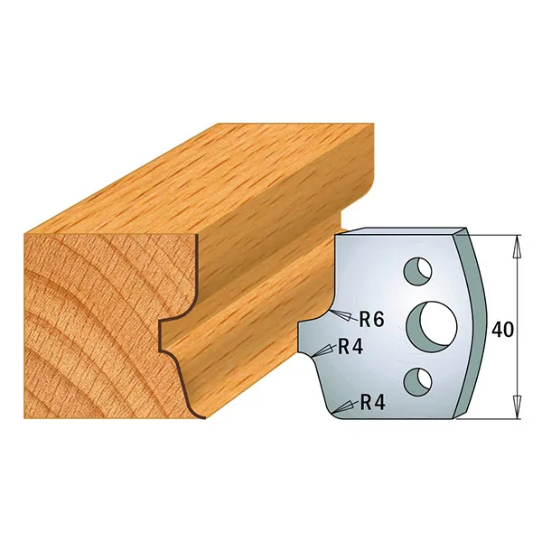 CMT - TB-90 stål 40x4 Nr 041, 1 par Verktygsstål