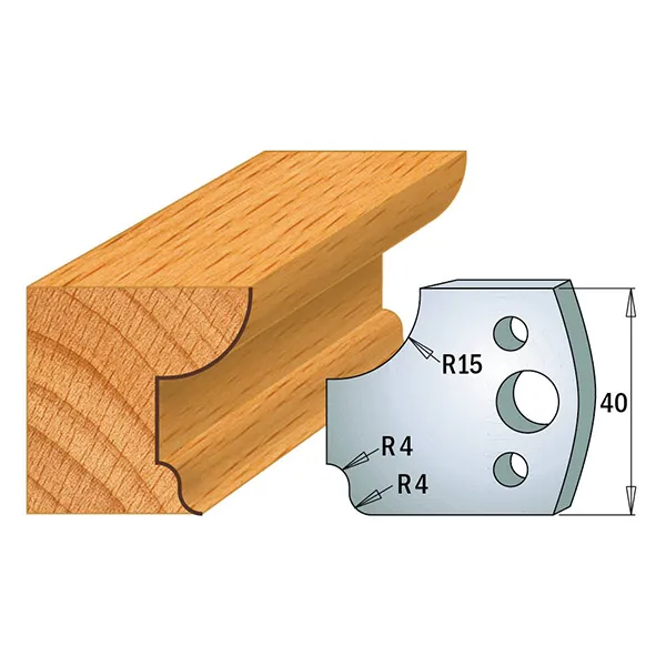 CMT - TB-90 stål 40x4 Nr 043, 1 par Verktygsstål