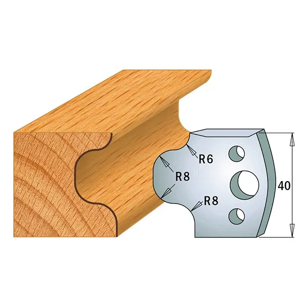 CMT - TB-90 stål 40x4 Nr 056, 1 par Verktygsstål