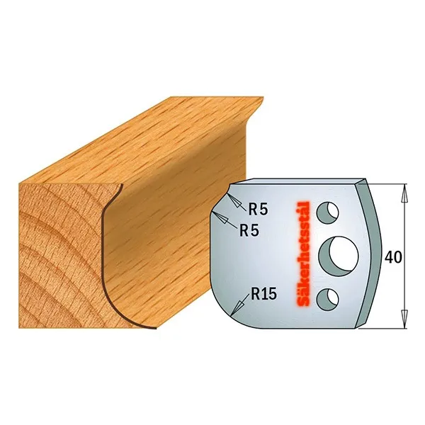 CMT - TB-90 SS 40x4 Nr 060, 1 par Verktygsstål