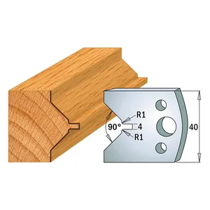CMT - TB-90 stål 40x4 Nr 072, 1 par Verktygsstål
