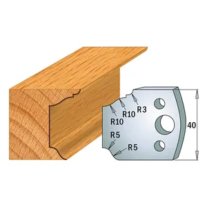 CMT - TB-90 stål 40x4 Nr 079, 1 par Verktygsstål