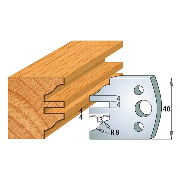 CMT - TB-90 stål 40x4 Nr 097, 1 par Verktygsstål