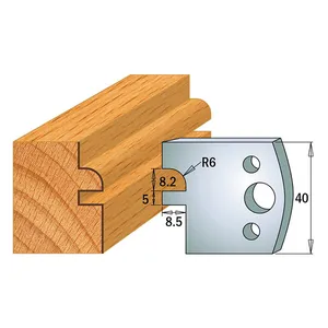 CMT - TB-90 stål 40x4 Nr 134, 1 par Verktygsstål