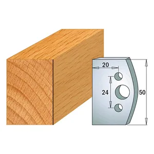 CMT - TB-90 stål 50x32x4 Nr 500, 1 par Verktygsstål