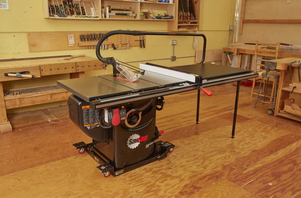SawStop ® Industrial Hjulunderrede