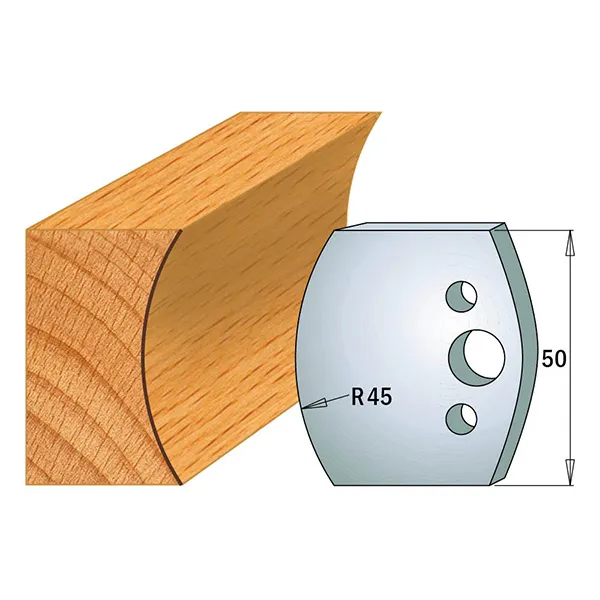 CMT - TB-90 stål 50x4 Nr 554 1 par Verktygsstål
