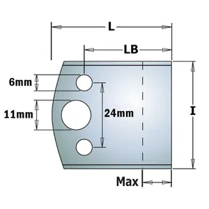 CMT TB-90 stål (Oprofilerat ämne) 50x46x4  OBS 1 par Verktygsstål
