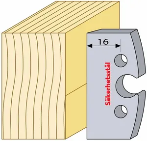Säkerhetsstål 9500-16 TB