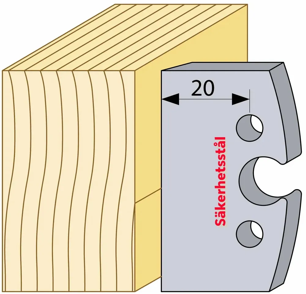 Säkerhetsstål 9500-20 TB