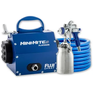 Fuji Mini-Mite 5 Platinum HVLP-turbin + färgspruta T70