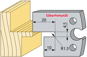 Säkerhetsstål 94674 TB
