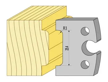 Profilstål 94295 hss radie 3 TB
