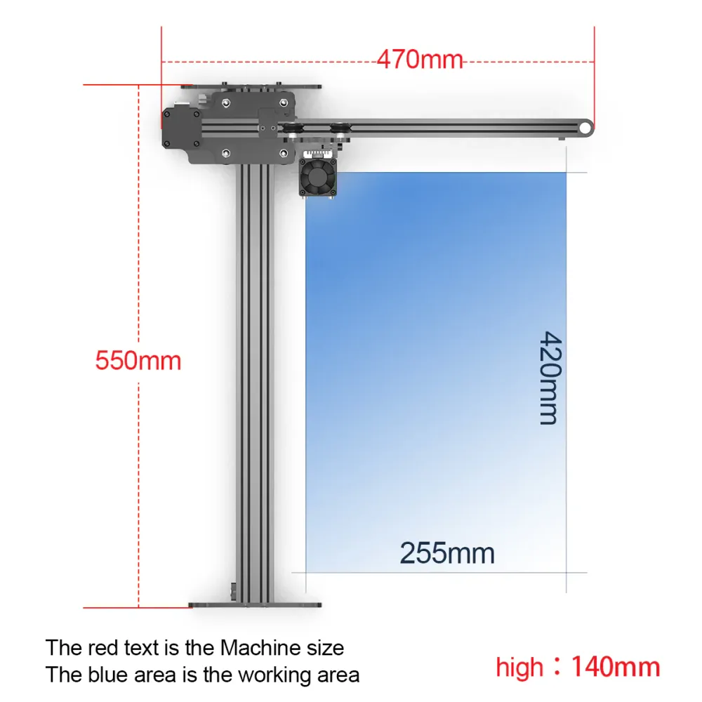 NEJE 5 Plus 50W (A40630) Lasergravör