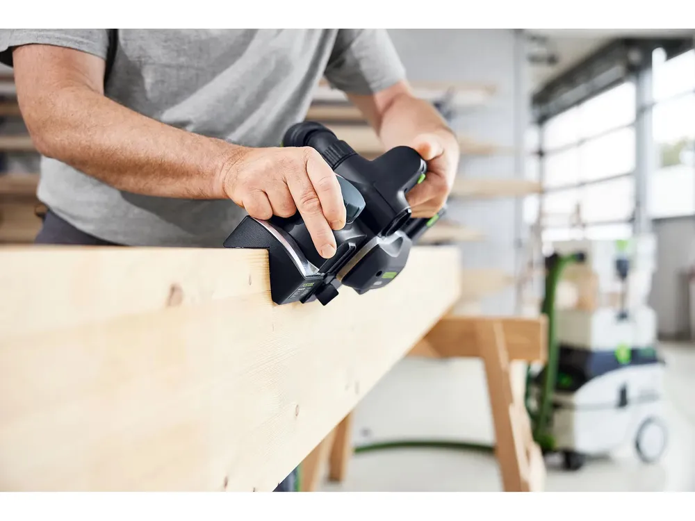 Festool Batteridriven hyvel HLC 82 EB-Basic-Set