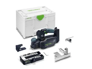Festool Batteridriven hyvel HLC 82 EB-Basic-Set