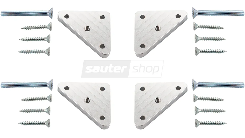 Monteringssats aluminium