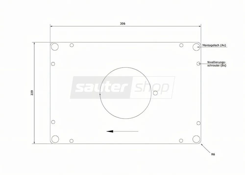 Sauter insatsplatta ELP1.0-TRI