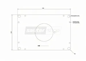 Sauter insatsplatta ELP1.0-TRI