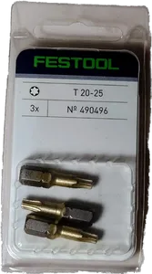 BIT TORX HIQ T 20-25/ x3 T 20-25/3X
