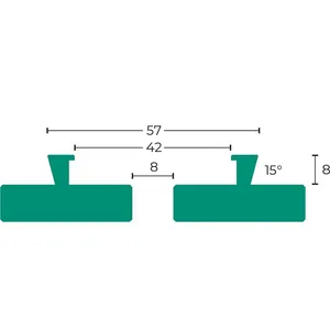 Axminster GK88 Dovetail Jaws - Type C