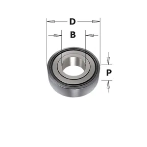 Kullager D15 B6 P5 TB