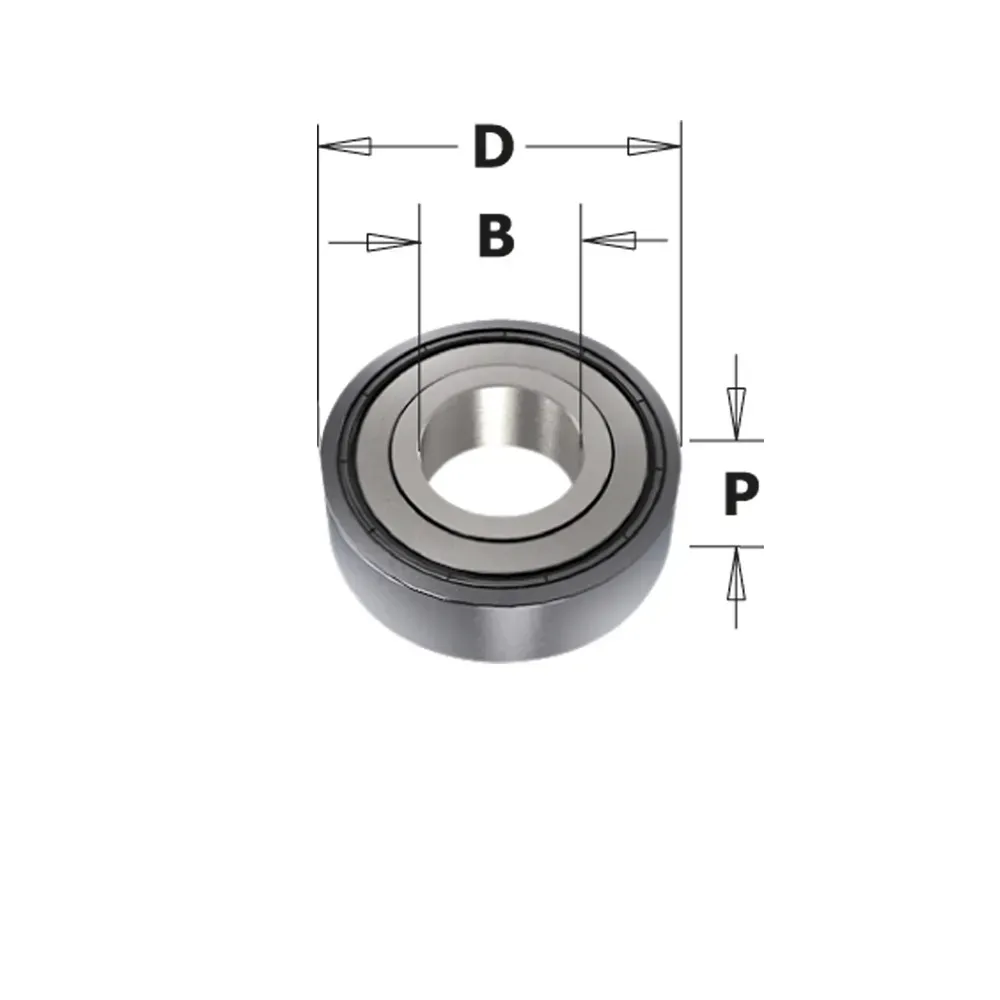 Kullager D15,8 d4,76 B5 TB