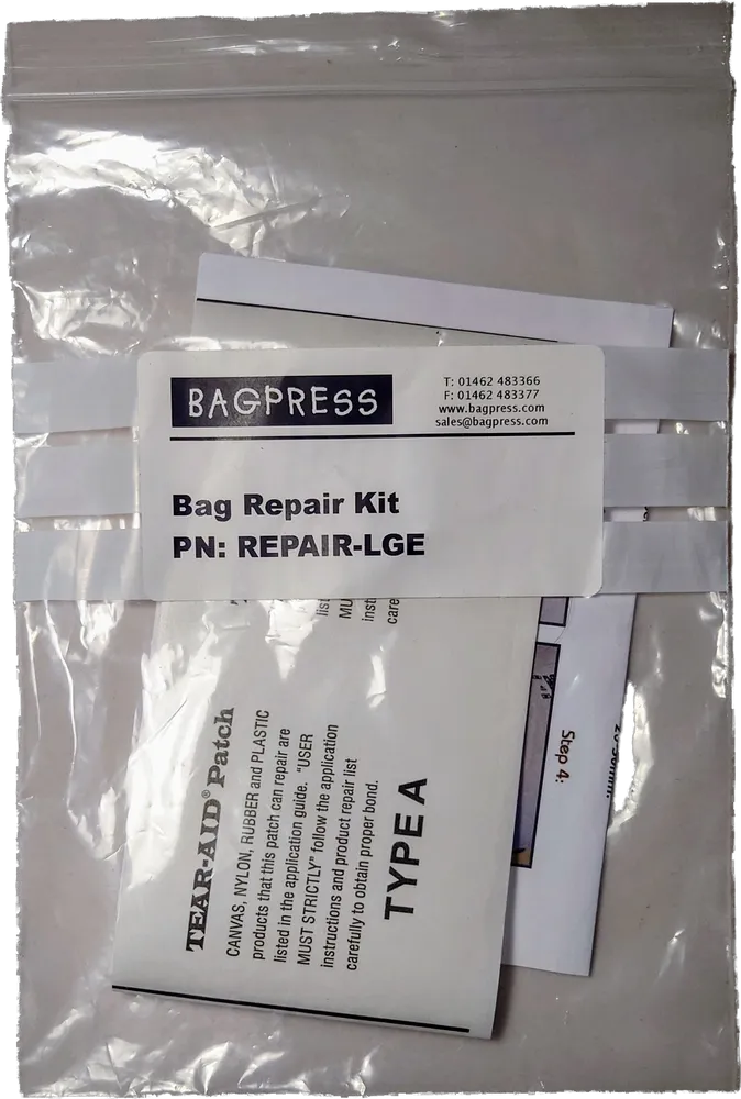 Bag repair kit - 75mm x 450 mm