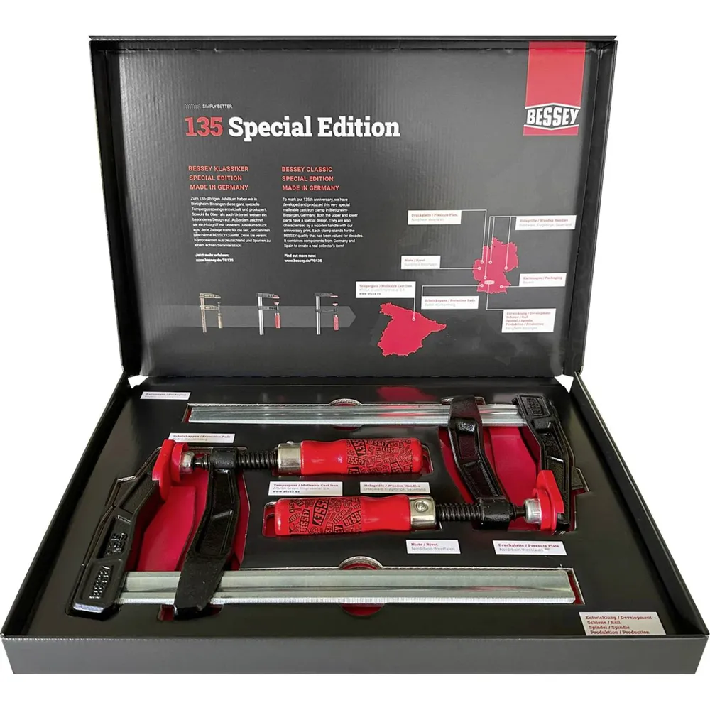 Bessey TGA25SET-135 250mm Jubileumsmodell