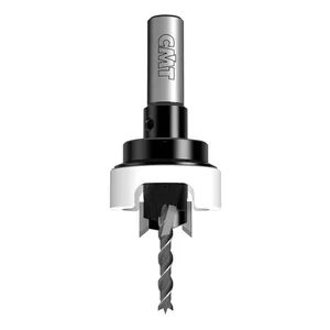 CMT Planförsänkare set HW Z=2, 90° kompett Ø6,0/Ø15 S=10 inkl borr & stoppring