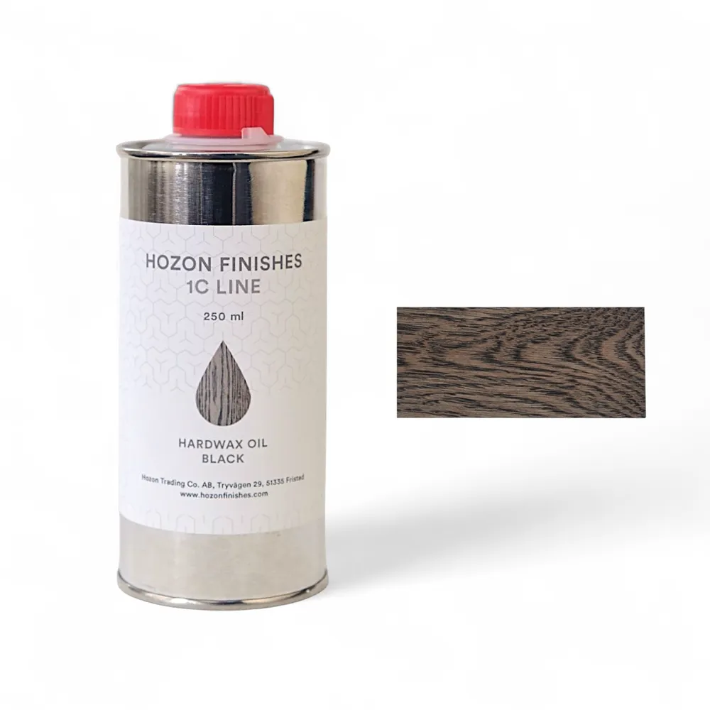 Hozon 250 ml Hårdvaxolja Svart 1C