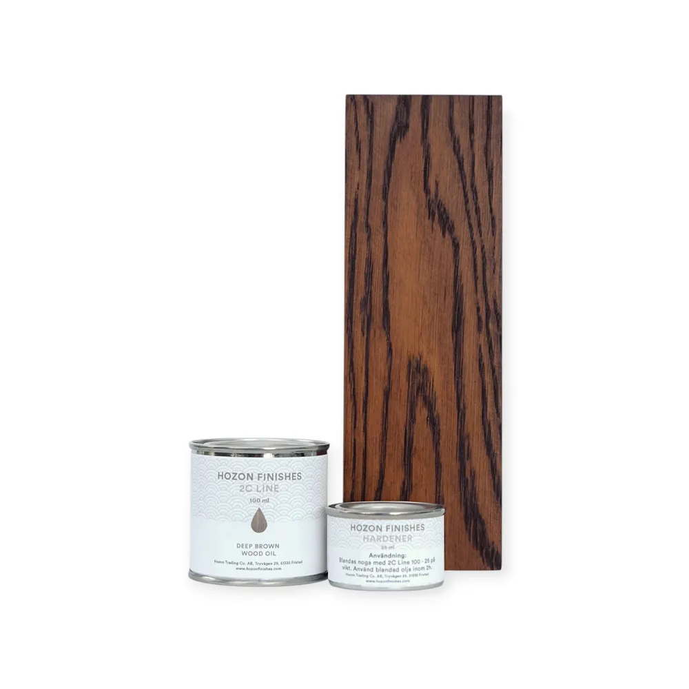 Hozon Finishes Deep Brown Wood 2k (125 / 312 / 940 ml)