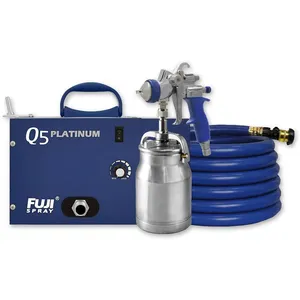FUJI Q5 PLATINUM TURBINE UNIT & T70 SUCTION SPRAY GUN 240V Fuji