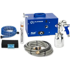 FUJI Q5 PLATINUM TURBINE UNIT & T70 SUCTION SPRAY GUN 240V Fuji