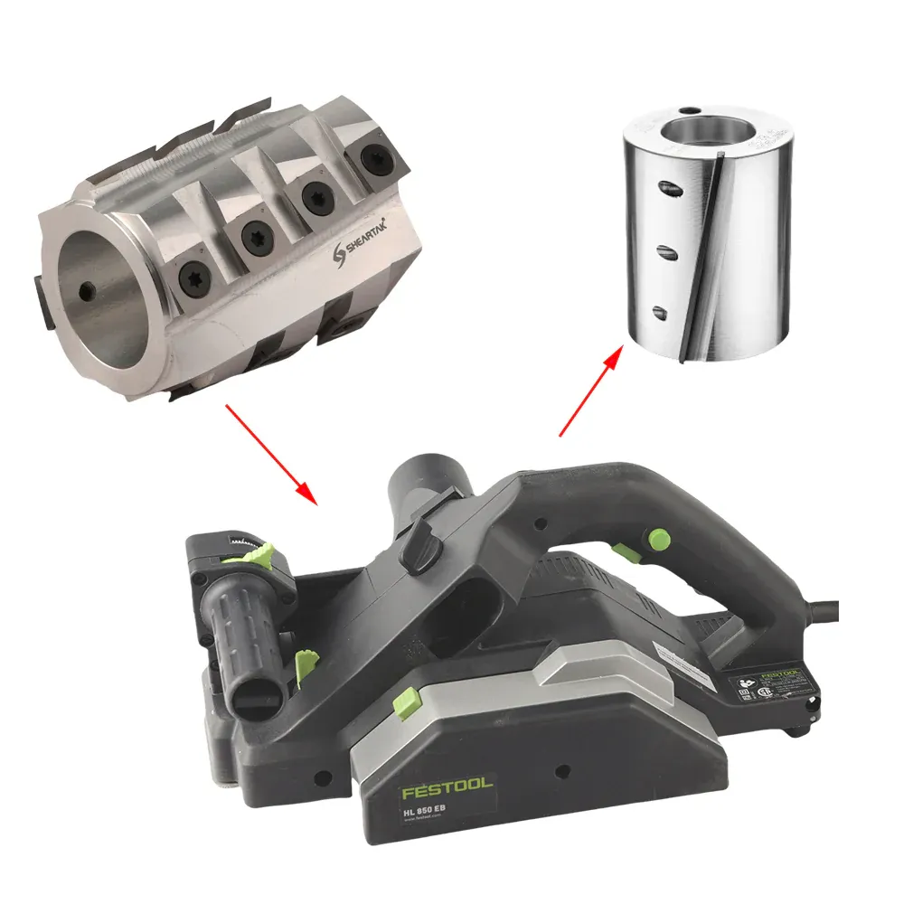 Spiralkutter - FESTOOL HL 850 E-F-Plus 4 spir. 14 HW skär & Nm-nyckel