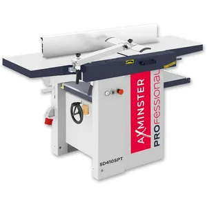 Axminster Professional SD410SPT Rikt & planhyvel spiralkutter 3-fas