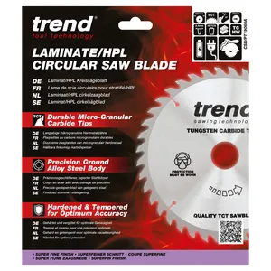 Trend laminat/HPL- Cirkelsågsklinga 190mm x 20mm x 60T