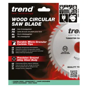 Trend Trä- Cirkelsågsklinga 165mm x 30mm x 18T