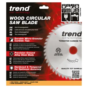 Trend Trä- Cirkelsågsklinga 216mm x 30mm x 48T