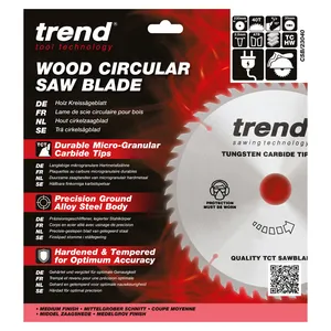 Trend Trä- Cirkelsågsklinga 230mm x 30mm x 40T
